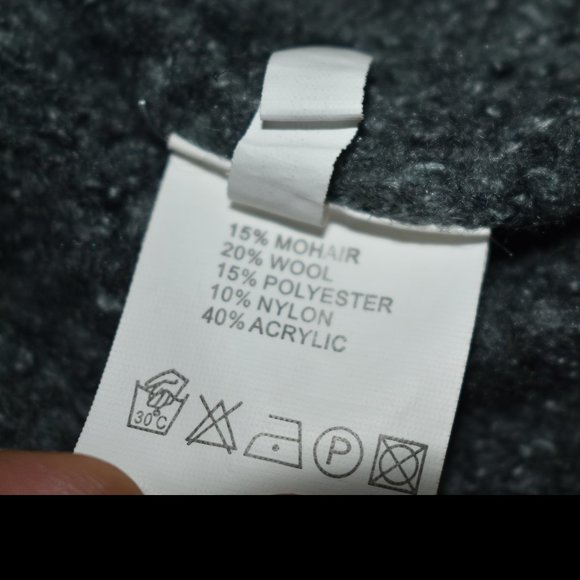 SOLD 🦋 FORLA PARIS Wrap Knit Cardigan Sweater - Picture 5 of 16